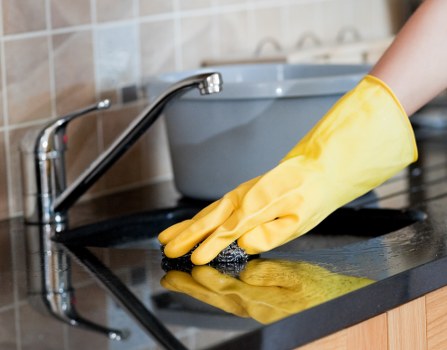 Local cleaners preparing a Southkensington flat for new occupants